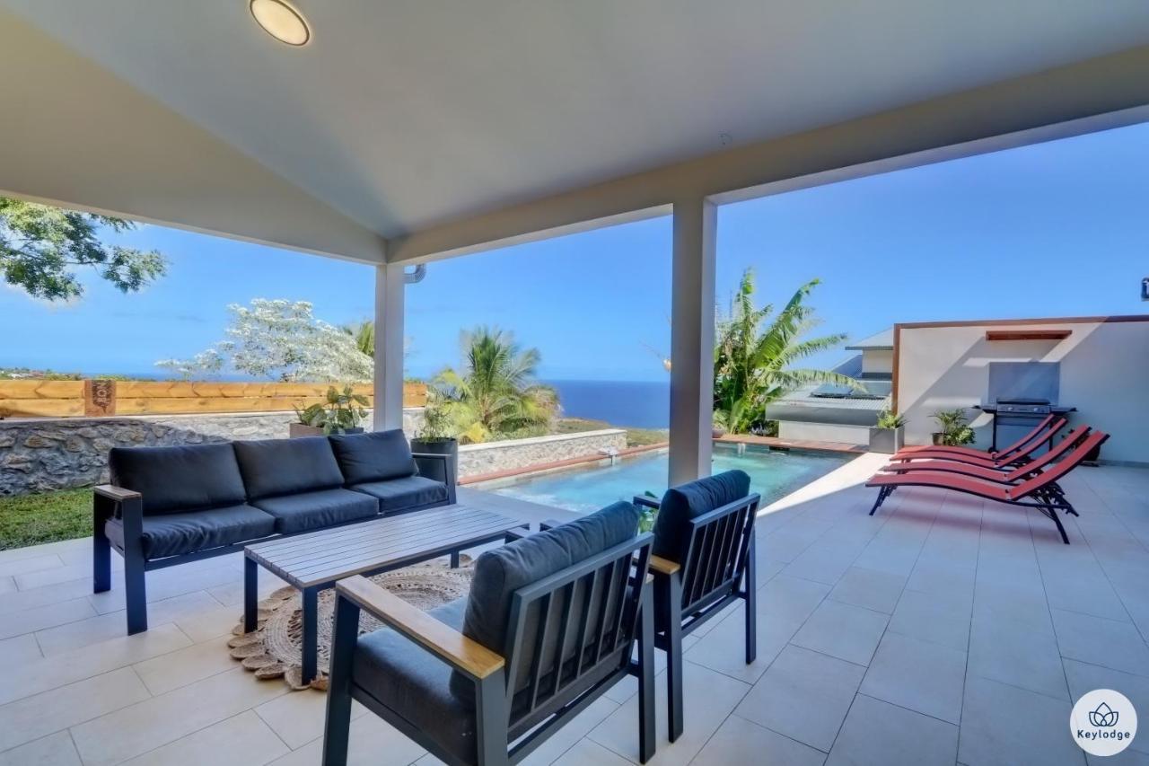 Villa Aïna - Piscine 4 étoiles - Vue mer - Saint Leu Esterno foto