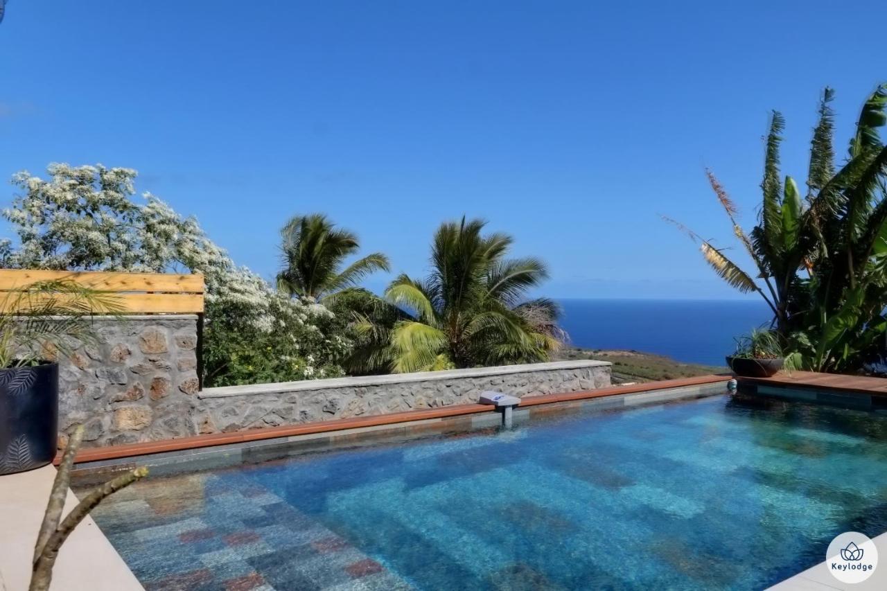 Villa Aïna - Piscine 4 étoiles - Vue mer - Saint Leu Esterno foto
