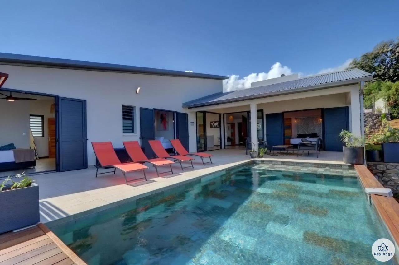 Villa Aïna - Piscine 4 étoiles - Vue mer - Saint Leu Esterno foto