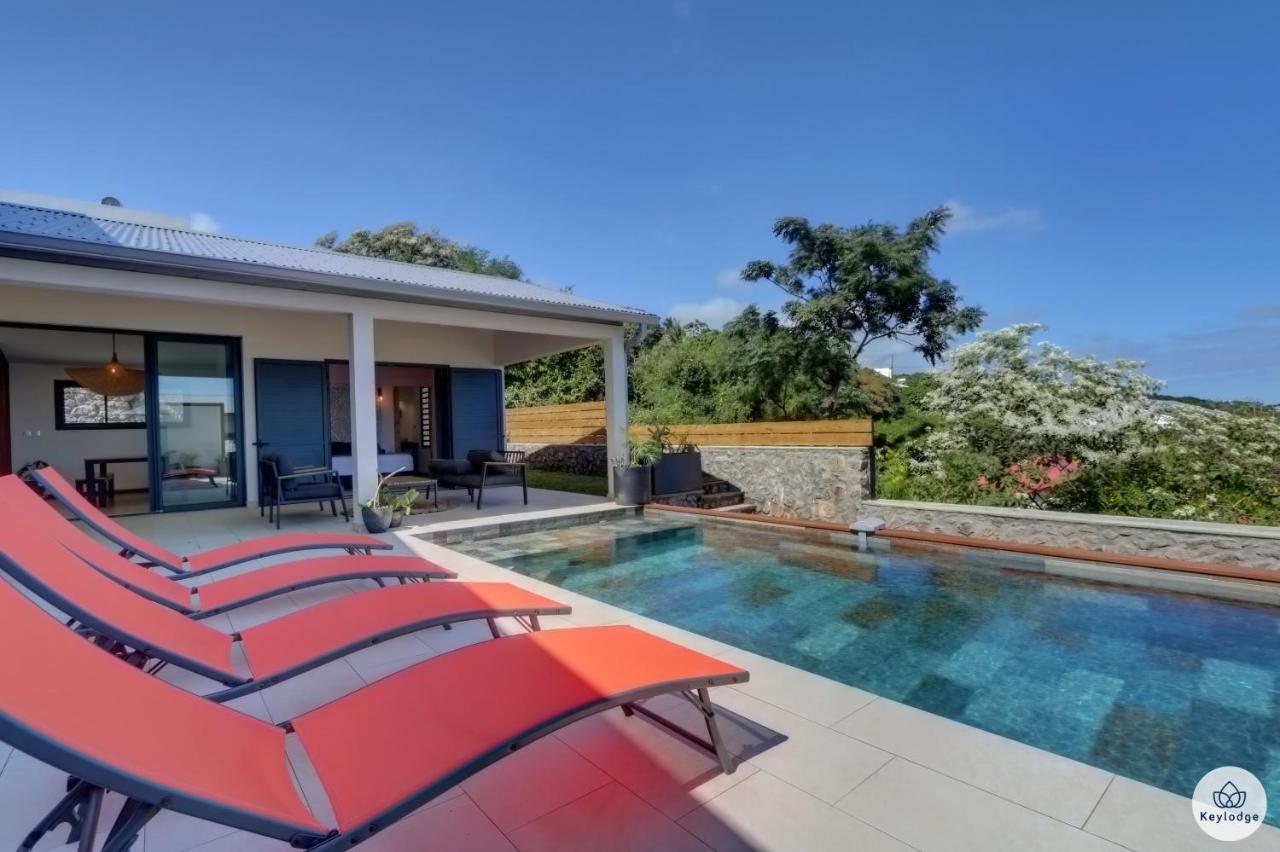 Villa Aïna - Piscine 4 étoiles - Vue mer - Saint Leu Esterno foto