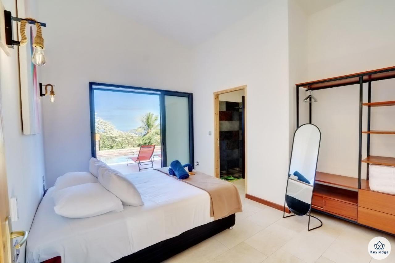 Villa Aïna - Piscine 4 étoiles - Vue mer - Saint Leu Esterno foto